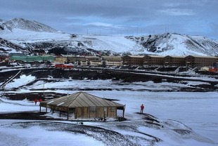 A scene from Antarctica