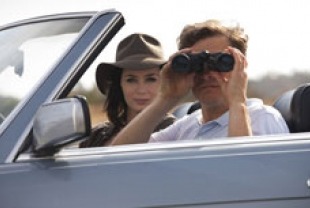 Emily Blunt as Mike and Colin Firth as Arthur