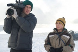 John Krasinski as Adam and Ahmaogak Sweeney as Nathan