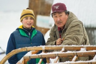 Ahmaogak Sweeney as Nathan and John Pingayak as Malik