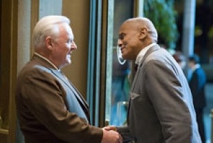 Anthony Hopkins and Harry Belefonte