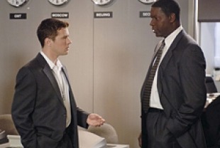 Ryan Phillippe as Eric and Denis Haysbert as Dan Plesac