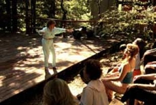 Dance Class Under the Redwoods