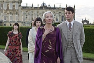 Emma Thompson as Lady Marchmain and Matthew Goode as Charles