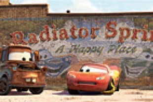 Mater and Lightning McQueen