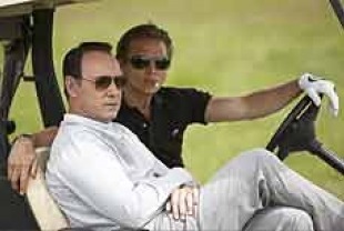 Kevin Spacey as Jack Abramoff and Barry Pepper as Michael Scanlon