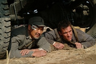 Chow Yun Fat as Jack Chen and Jonathan Rhys Meyers as Hogg