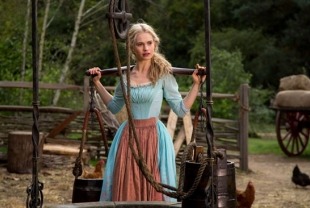 Lily James as Cinderella