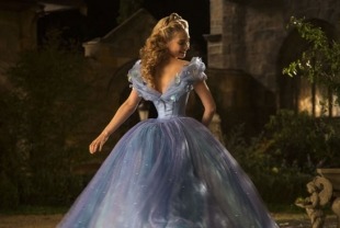 Lily James as Cinderella