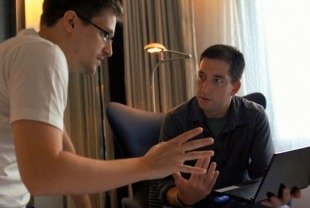 Edward Snowden and Glenn Greenwald