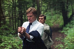 Robert Redford and Willem Dafoe