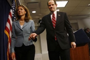 Elliot Spitzer and his wife