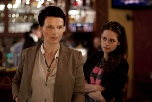 Juliette Binoche as Maria and Kristen Stewart as Valentine