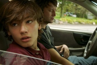 Silas Yelich as Atticus and Peter Sccanavino as Carter