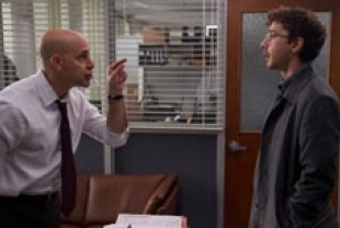 Stanley Tucci as Ray and Shia LaBeouf as Ben