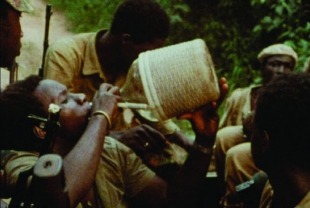 A scene from Concerning Violence