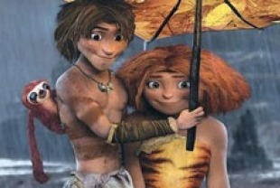 Ryan Reynolds as Guy and Emma Stone as Eep