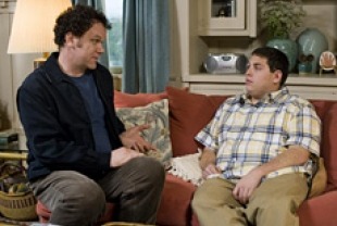 John C. Reilly as John and Jonah Hill as Cyrus