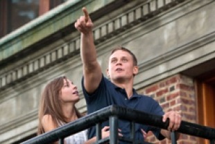 Carrie MacLemore as Heather and Billy Magnussen as Thor