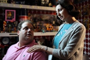 Jordon Gelber as Abe and Donna Murphy as Marie