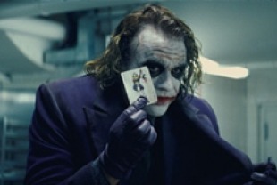 Heath Ledger as the Joker
