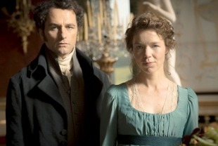 Matthew Rhys as Darcy and Anna Maxwell Martin as Elizabeth