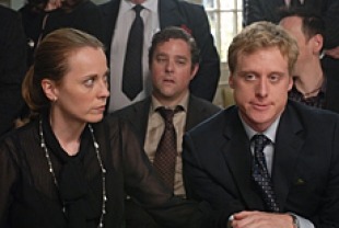 Daisy Donovan as Martha and Alan Tudyk as Simon
