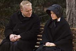 Philip Seymour Hoffman as Father Flynn and Amy Adams as Sister James