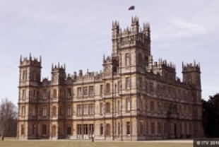 Highclere Castle as Downton Abbey