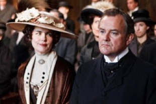 Hugh Bonneville as Robert and Elizabeth McGovern as Cora