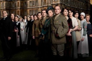The cast of Downton Abbey