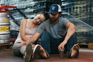 Olivia Wilde as Kate and Jake M. Johnson as Luke