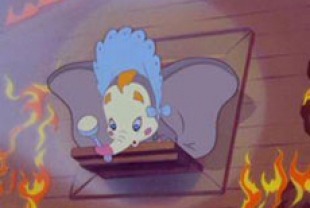 Dumbo in circus show