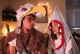 Loren Horsley as Lily and Jemaine Clement as Jarrod