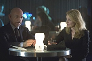 Ben Kingsley as David and Patricia Clarkson as Carolyn
