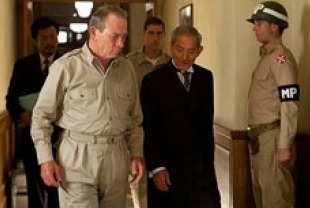 Tommy Lee Jones as MacArthur and Isao Natsuyagi as Teizaburo Sekiy
