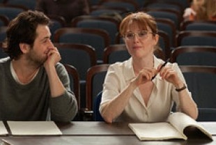 Michael Angarano as Jason and Julianne Moore as Linda