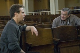 Sam Rockwell as Robert and Robert De Niro as Frank