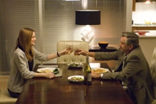 Drew Barrymore as Rosie and Robert De Niro as Frank