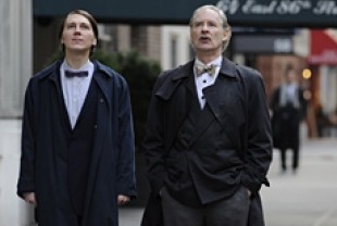 Paul Dano as Louis and Kevin Kline as Henry