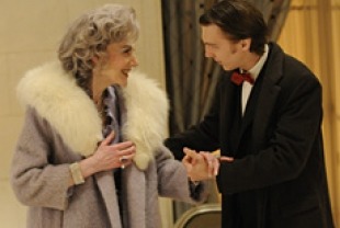 Marian Seldes as Vivian and Paul Dano as Louis