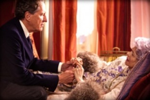 Geoffrey Rush as Basil and Charlotte Rampling as Elizabeth
