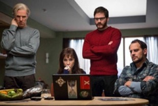 Benedict Cumberbatch as Julian, Carice van Houten as Birgitta, Daniel Bruhl as Daniel and Moritz Bleibtreu as Marcus