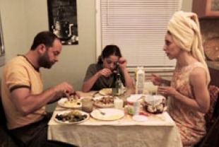 Udi Razzin as Ellie's Father, Noa Rotstein as Ellie and Ela their as Ellie's mother