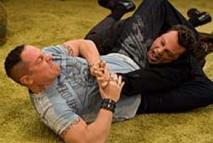Jon Favreau as Denver and Vince Vaughn as Brad