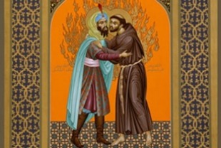 The cover of In the Footprints of Francis and the Sultan
