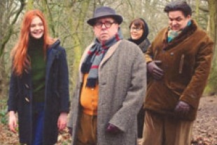 Elle Fanning as Ginger, Timothy Spall as Mark, Annette Bening as Bella and Oliver Platt as Mark