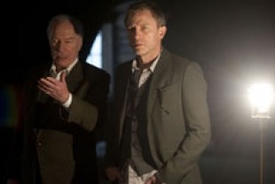 Christopher Plummer as Henrik and Daniel Craig as Mikael
