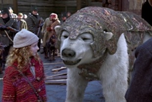 Ian McKellen as the voice of Iorek