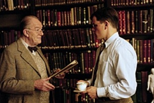 Michael Gambon as Dr. Fredericks and Matt Damon as Edward